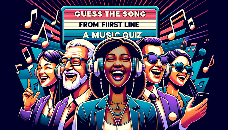 Guess the Song from the First Line: A Music Quiz